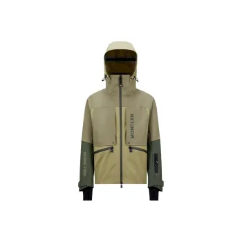Moncler Grenoble Logo Printed Hooded Jacket
