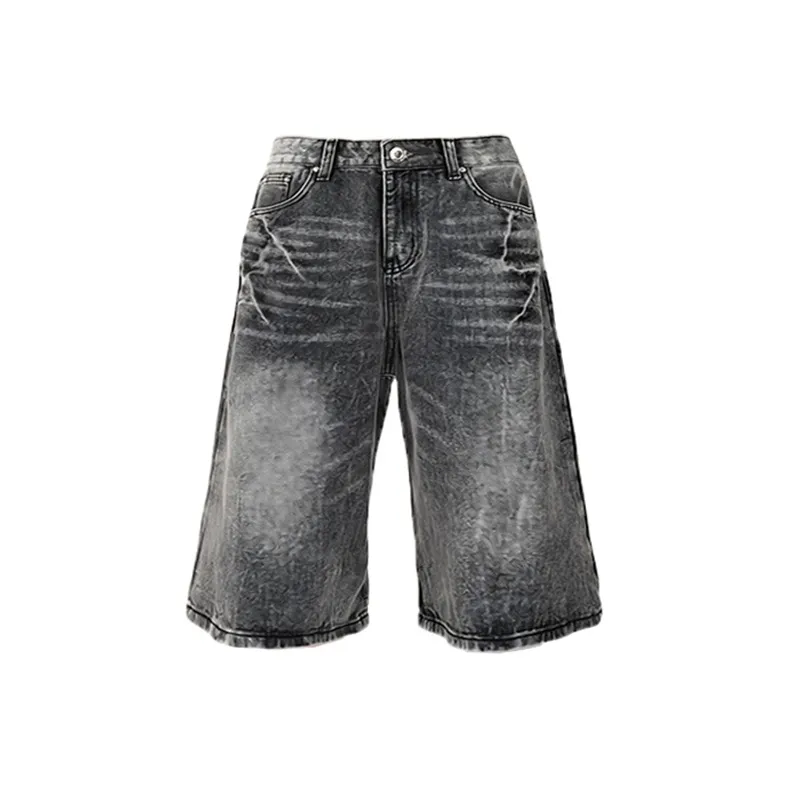 REMODUTION Denim Shorts Unisex-6