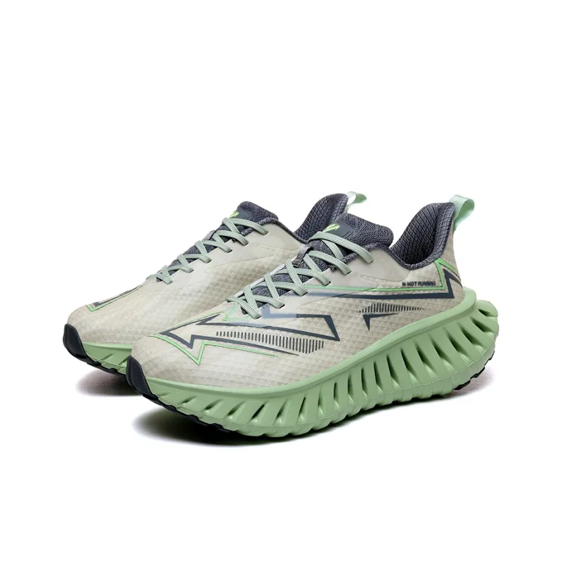 N·HOT Slip Resistant, Breathable, Lightweight Low Top Carbon Plate Casual Running Shoes Unisex-22