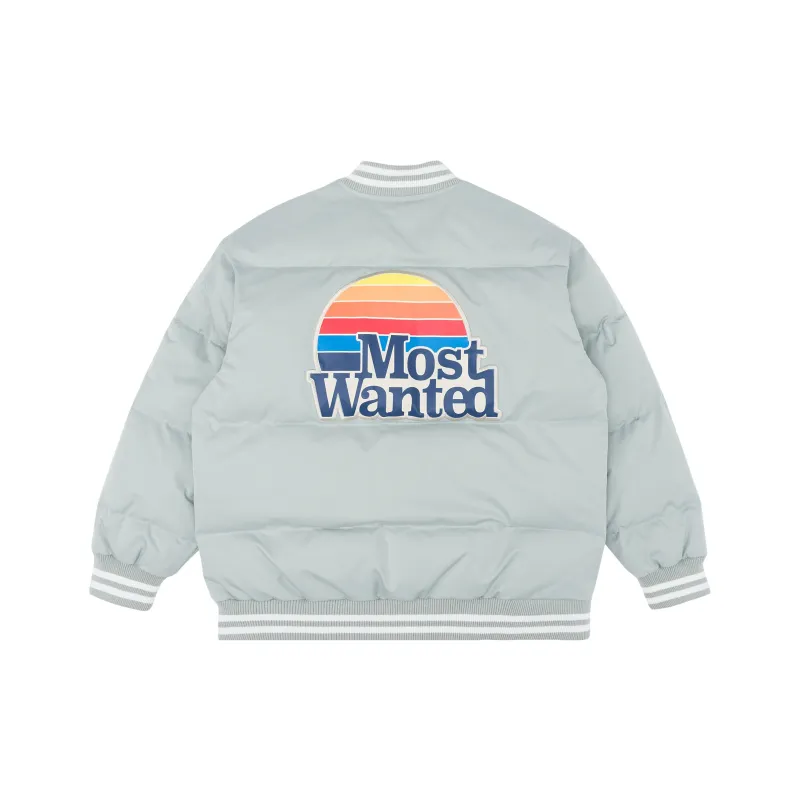 MostwantedLab MostwantedLab Classic Rainbow Puffer Jacket Unisex-8
