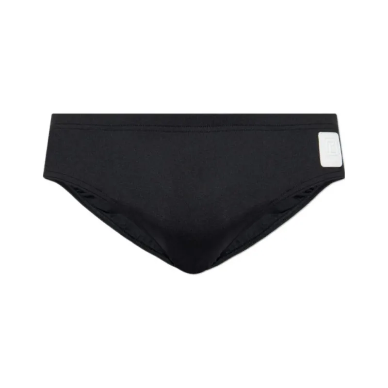 BALMAIN Swimming Shorts Men's Black-0