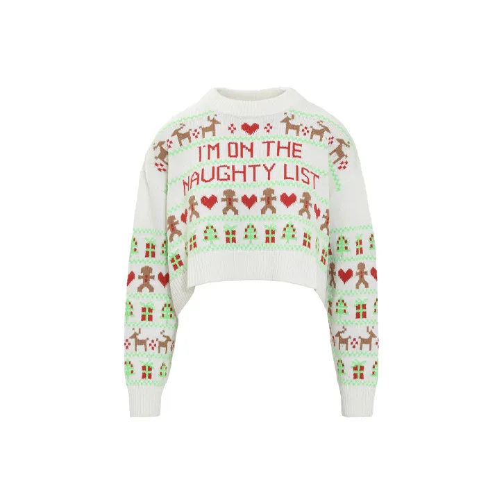 PHILOSOPHY DI LORENZO SERAFINI SS22 Loose Fit Sweater Women's White-0