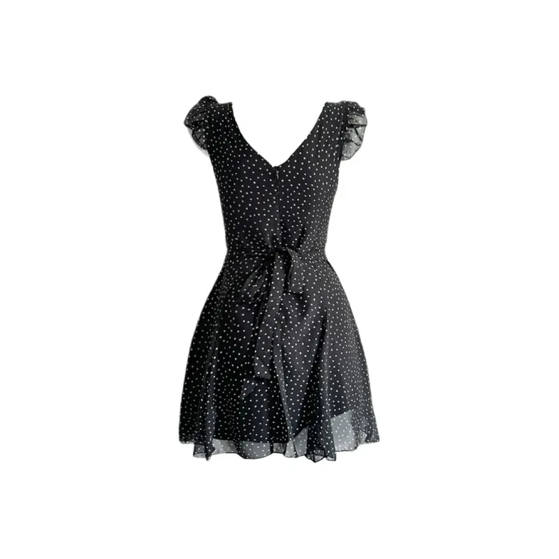 SKYA Slip Dresses Women's Black-1