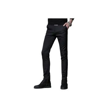 Devanro Casual Pants Men's Black
