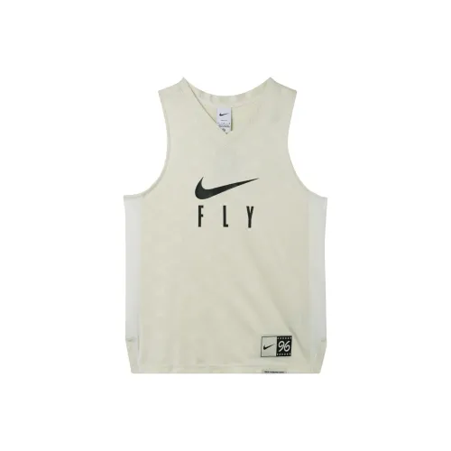 Nike SS23 Resistant High Basketball Series Tank Tops Women's Ecru