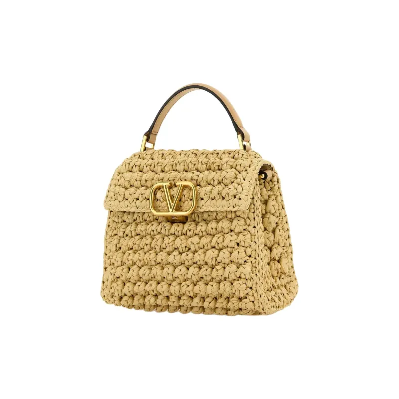 Valentino Viscose Handbag Women's Yellow-1