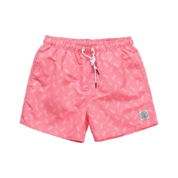 GAILANG Beach Shorts Men's Pink Pineapple
