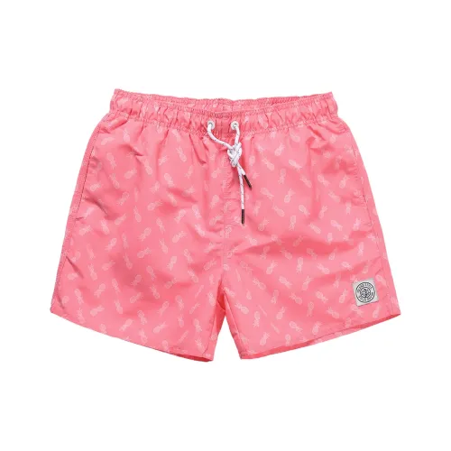 GAILANG Beach Shorts Men's Pink Pineapple