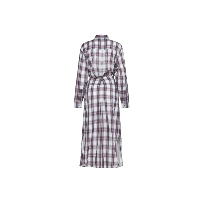 ISABEL MARANT ETOILE Long Sleeved Dress Women's Pink-1