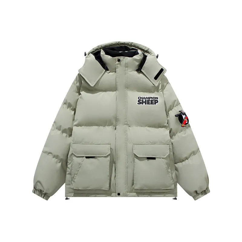 SHAUN THE SHEEP Puffer Jacket Unisex-4