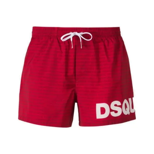 DSQUARED 2 Logo Printed Swim Shorts