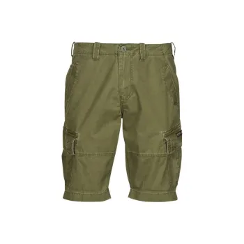 SUPERDRY Organic Cotton Core Cargo Shorts Casual Shorts Men's Army Green