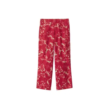 Burberry FW23 Casual Pants Men's Red