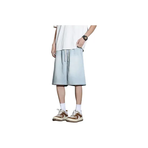 BENGEN Denim Shorts Unisex