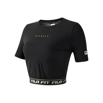 FILA Crop Tops Women's Black