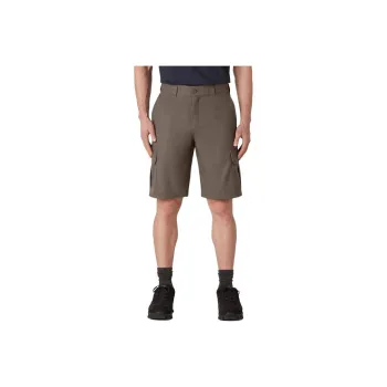 Dickies FLEX Cooling Active Waist Regular Fit Cargo Shorts 11' Casual Shorts Men's Mushroom Color