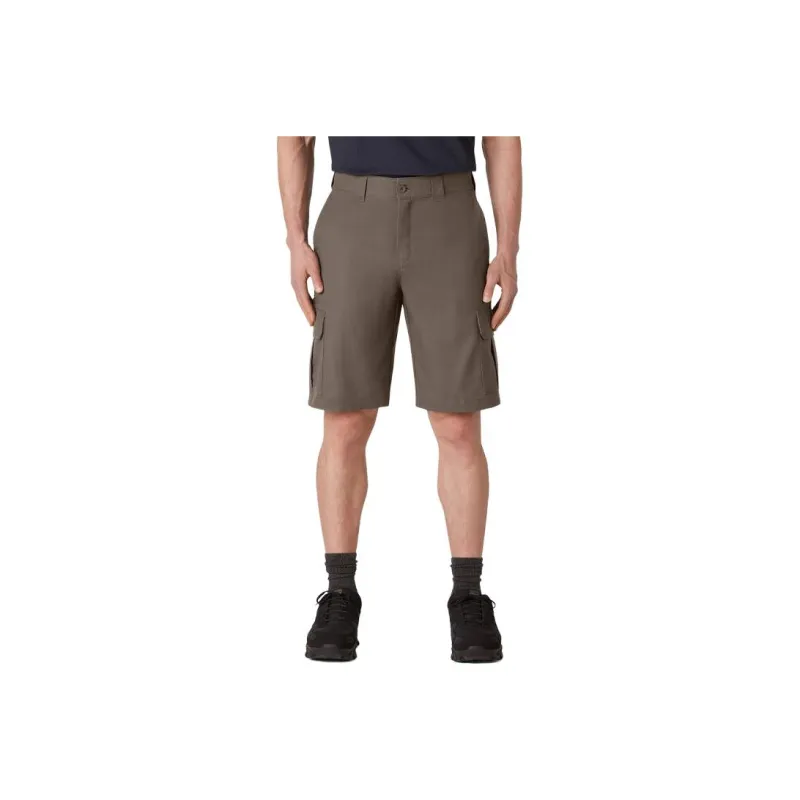 Dickies FLEX Cooling Active Waist Regular Fit Cargo Shorts 11' Casual Shorts Men's Mushroom Color-0