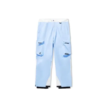 LiNing Sports Ski Pants Unisex Blue White