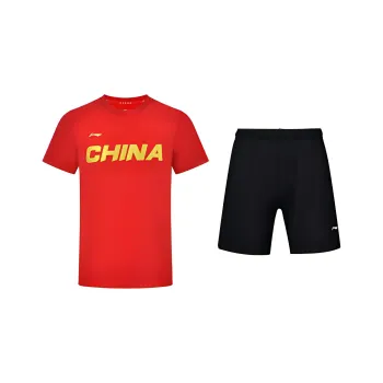 LiNing Casual Sportswear Unisex Red Black