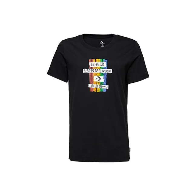 Converse Regular T Shirt Women's Black-0
