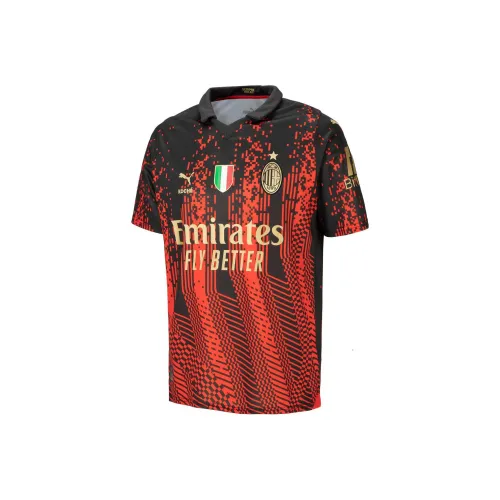 PUMA ACM X KOCHE Soccer Jerseys Men Flame Red Black