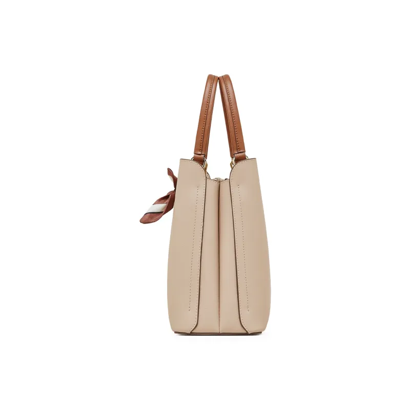PIERRE CARDIN Split Cow Leather Shoulder Bag, Crossbody Bag, Handbag Regular Women's Multicolor-9