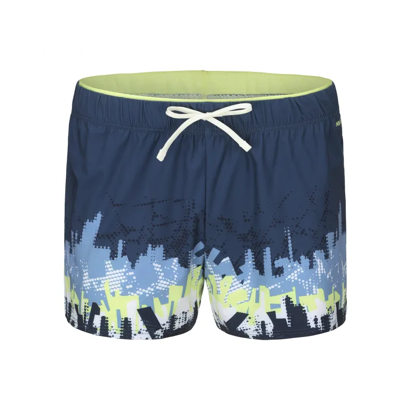 DECATHLON Swimming Shorts Men's Gray Blue-0