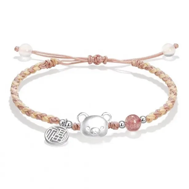 Inkopper Fabric Rope Bracelets Unisex-3
