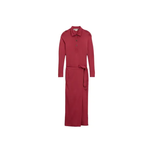 ZARA Long Sleeved Dress Women's Raspberry