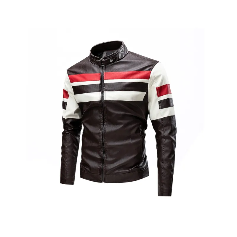 Keep It Light Biker Jacket PU Leather Unisex Commute Motorcycle Touring Off-Road Racing Abrasion-Resistant-1