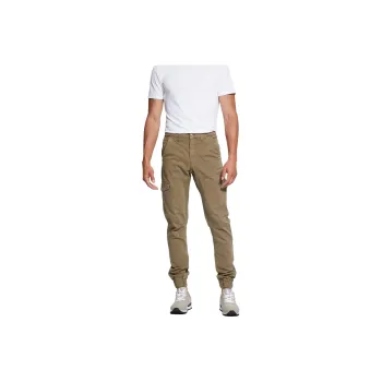 GUESS Casual Pants Men Green