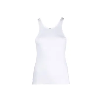 TOTEME Fine Curved Ribbed Tank Top