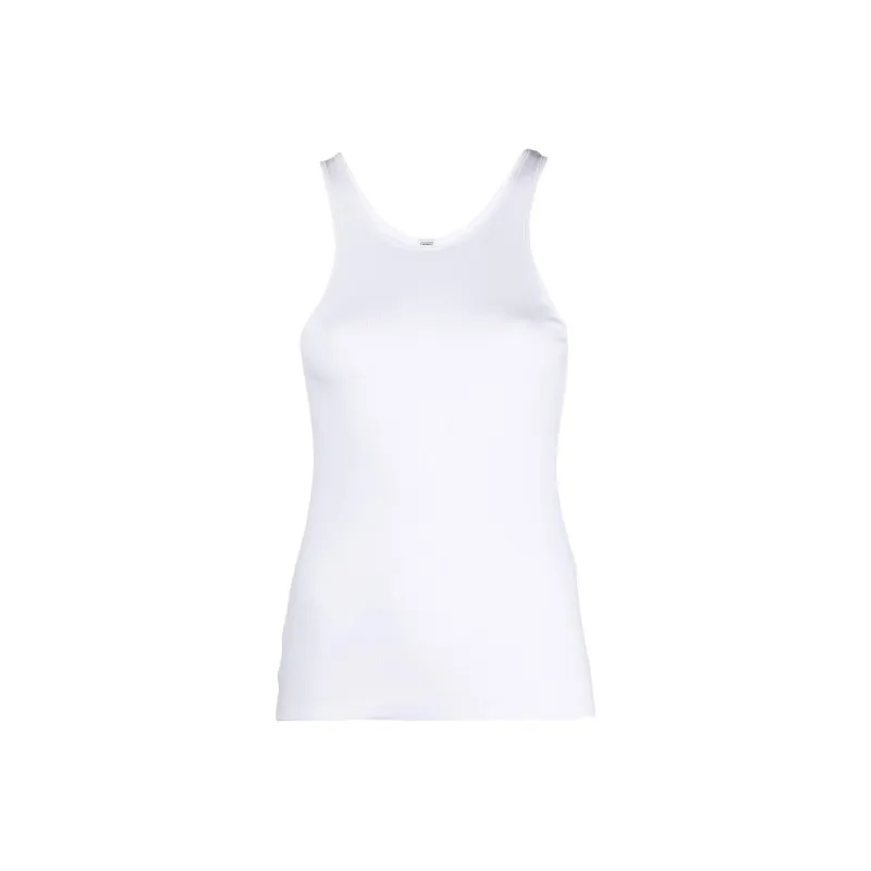 TOTEME Fine Curved Ribbed Tank Top-0