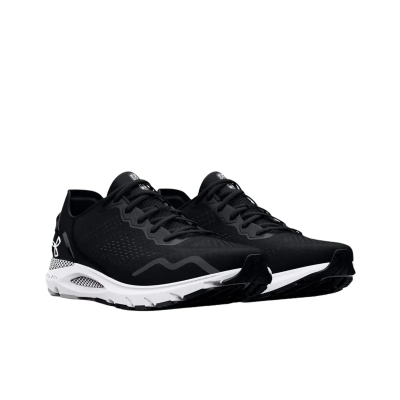 Under Armour Hovr Sonic 6 Anti Slip Wear Resistant Low Top Casual Running Shoes Men's Black-2