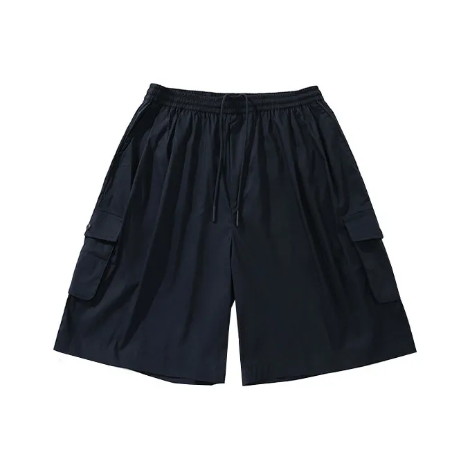 PUNCTILIOUS Casual Shorts Men's Navy Blue-0