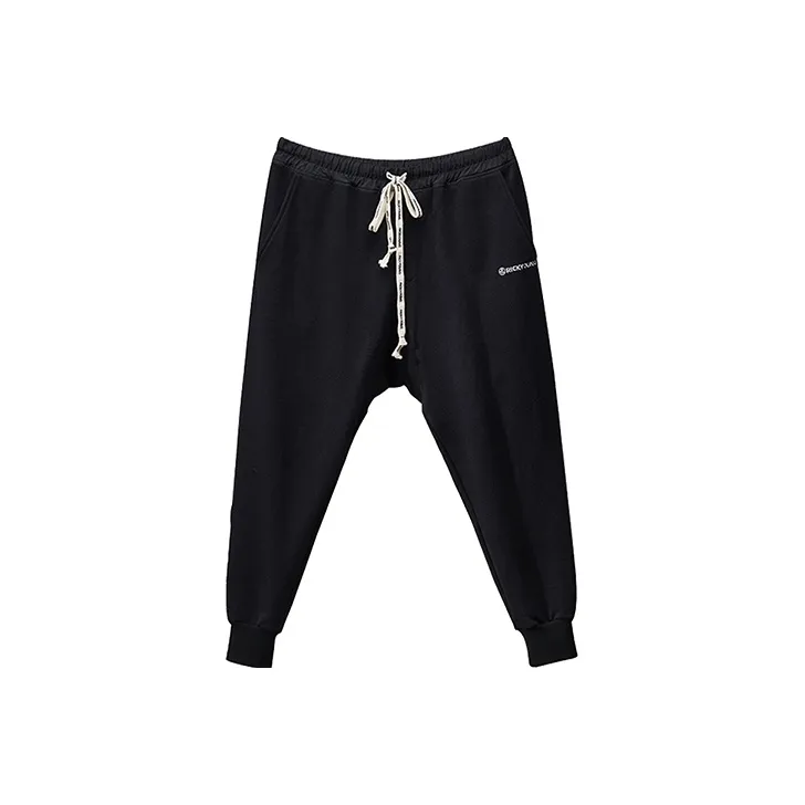 RICKYOUNG Cargo Pants Thickened Sports Pants Unisex Black-0