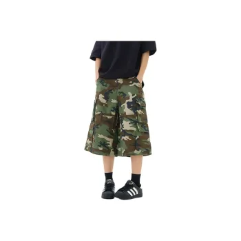 CREAZIONI LA FANTASIA E MOBILE Denim Shorts Unisex Camouflage