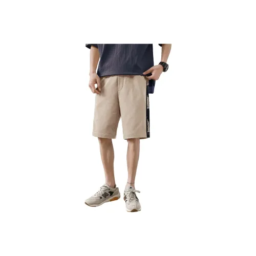Tonlion Casual Shorts Men's Apricot