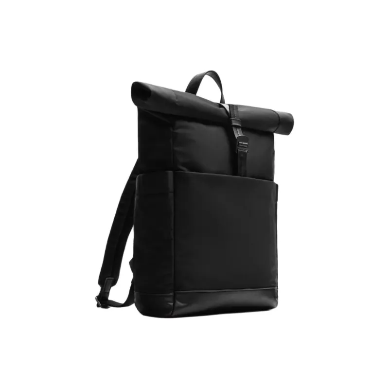 ZARA Polyester Backpack Large Size Men's Black-1