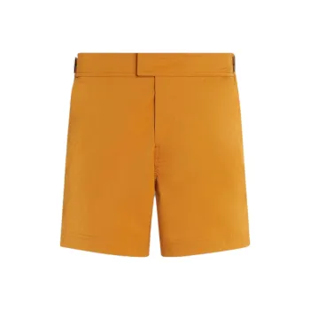 Ermenegildo Zegna 232 Road Brand Mark Swim Shorts