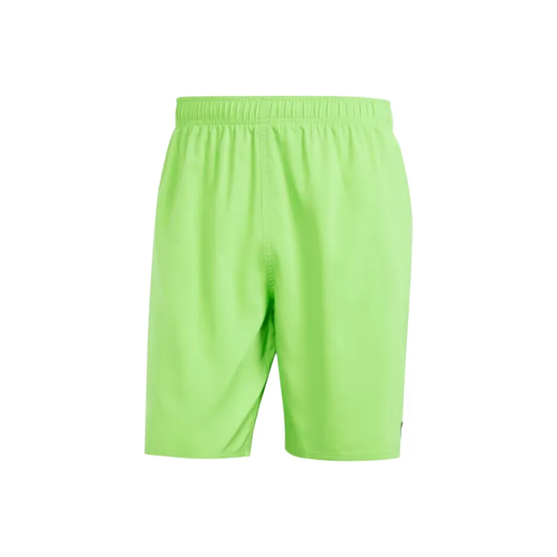 Adidas Solid CLX Swimming Shorts Unisex Clear Lime Green-0