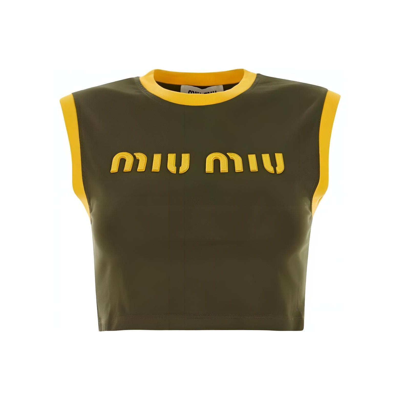 Miu Miu Green Tops on Sale & Authentic - POIZON