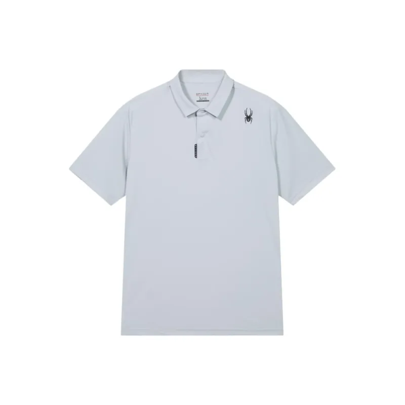 SPYDER SS23 TRAINING Polo Shirt Men's Tech Gray-0