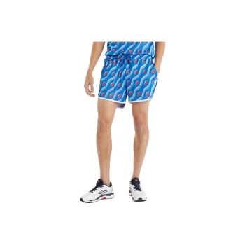 Umbro Jacquard Retro Short Casual Shorts Men's Blue