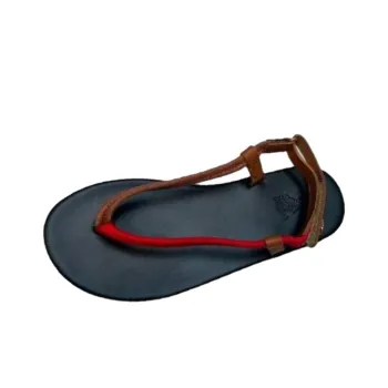 ANCIENT GREEK SANDALS One Strap Sandals Women's Red