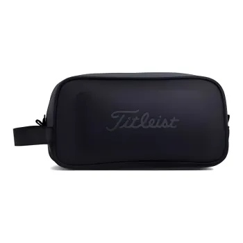 TITLEIST PU Storage Bag Men's Charcoal Black
