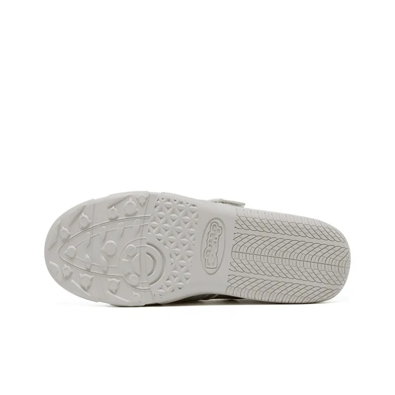 BBIMP Anti Slip Wear Resistant Low Top Casual Shoes Women's Silver-4