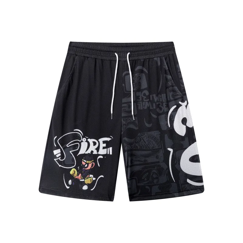 FireMonkey Basketball Shorts Unisex-5
