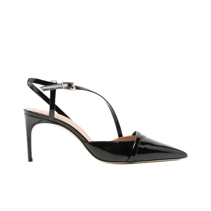 Malone Souliers x PHILOSOPHY DI LORENZO SERAFINI Slim Heel High Heels Women's Black-1