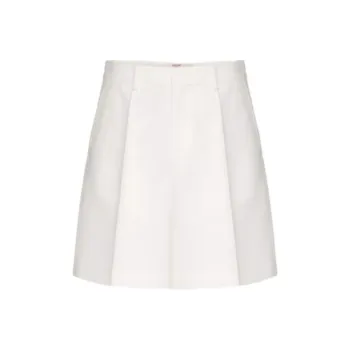 Valentino High Waist Bermuda Shorts